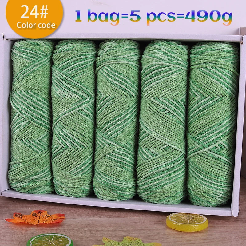 Yarn, Color Gradient for Knitting Sweaters, Scarves, Hats & Handmade Gifts