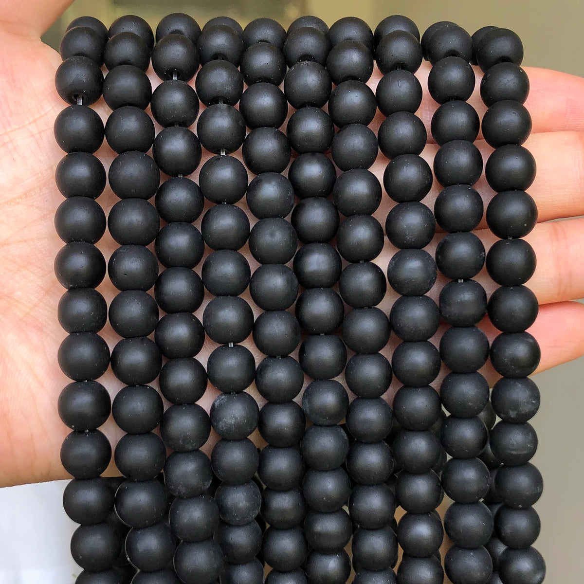 Stone Beads Round Assorted Stone Color Options for DIY Jewelry Making