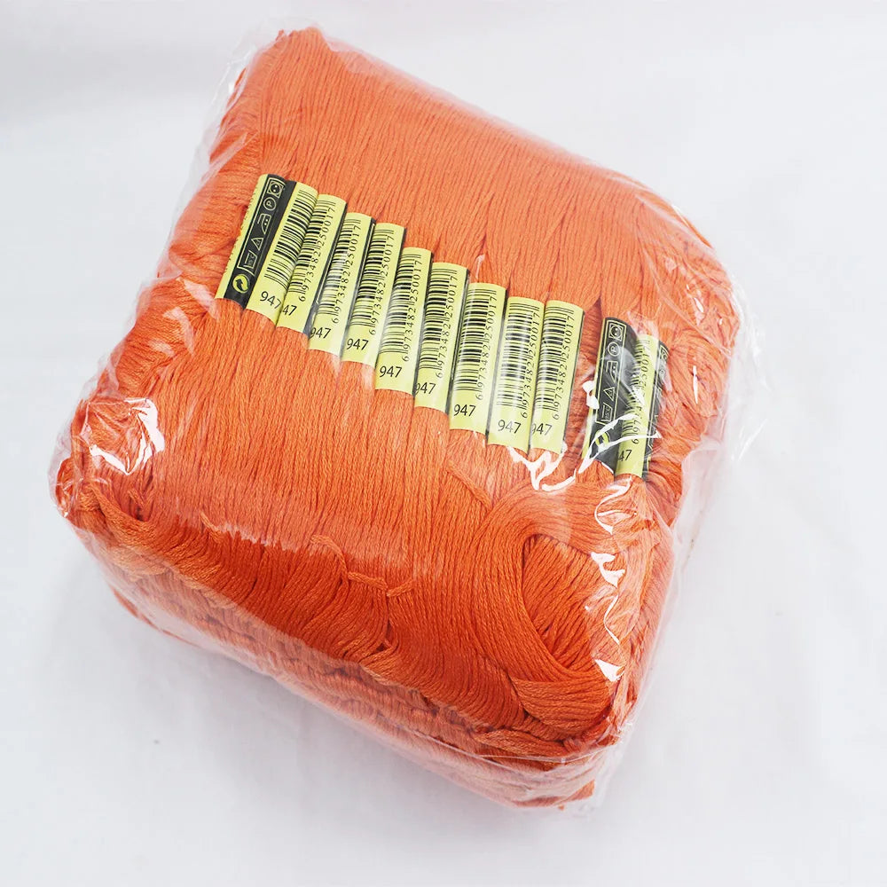 Embroidery Floss, Same-Color Packs for Cross-Stitch & Needlework Projects