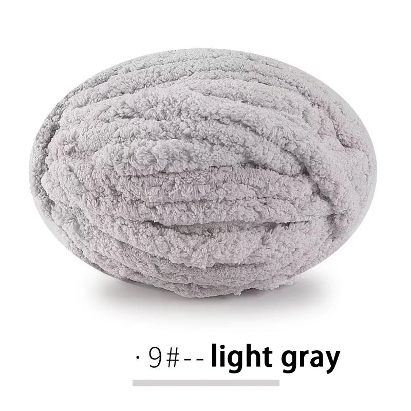 Yarn, Extra-Thick Chenille for Blankets, Cushions, Pet Beds & Cozy Crafts