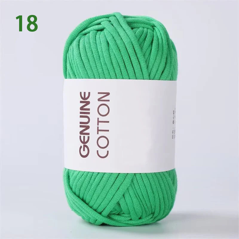 Yarn, Hollow Cord for Crochet Shoes, Scarves, Bags, Hats & Blanket Crafts