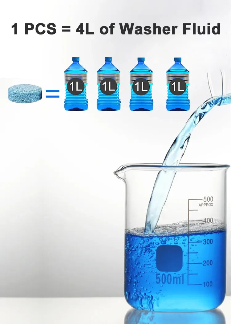 Car Windshield Washer Fluid Concentrated Premium Quality Replacement Accessory