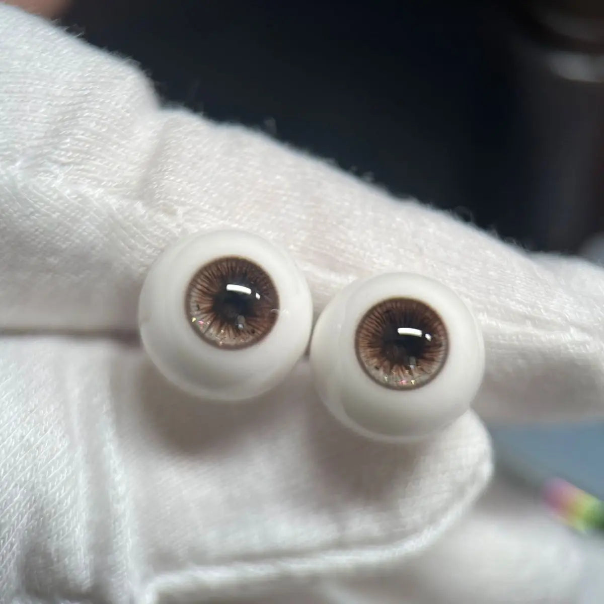 BJD Doll Eyes Resin 8/10/12/14/16/18mm Doll Making Safety Eyes Craft Supply