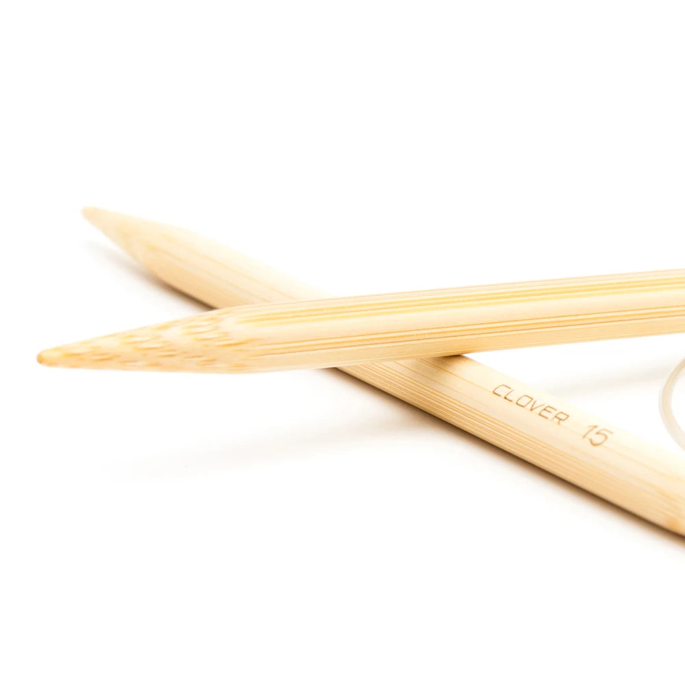 Knitting Needles, Clover Bamboo Swivel Circular for Handmade Yarn Crafts