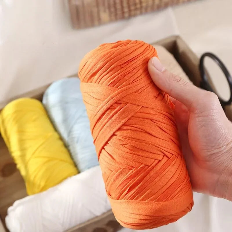 Yarn, Fabric Strip for Handmade Bags, Slippers, Hats & Storage Baskets