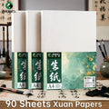 Marie's Rice Paper (Raw) 120 Sheets — Sumi, Ink & Watercolor Painting