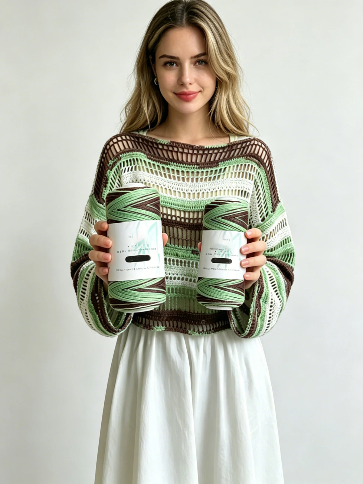 Yarn, Colorful for Hand Knitting Sweaters, Scarves & Crochet Projects