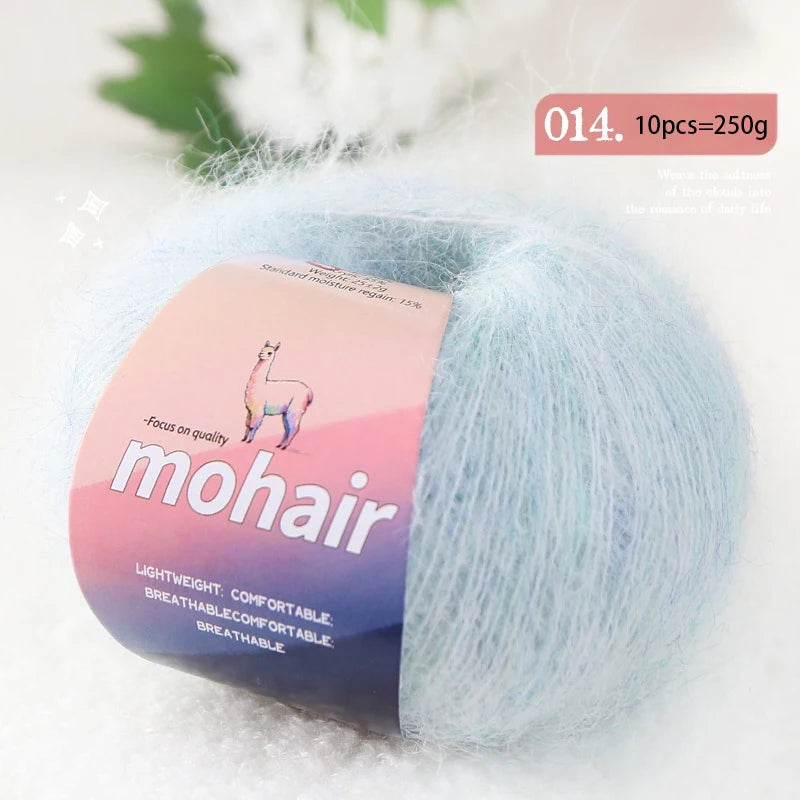 Yarn, Multicolor for Handmade Sweaters, Openwork Coats, Scarves & Shawls
