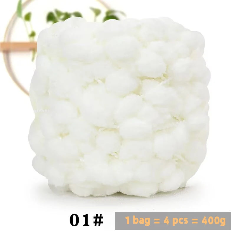 Yarn, Textured for Throw Blankets, Cushions, Rugs & Cozy Handmade Crafts