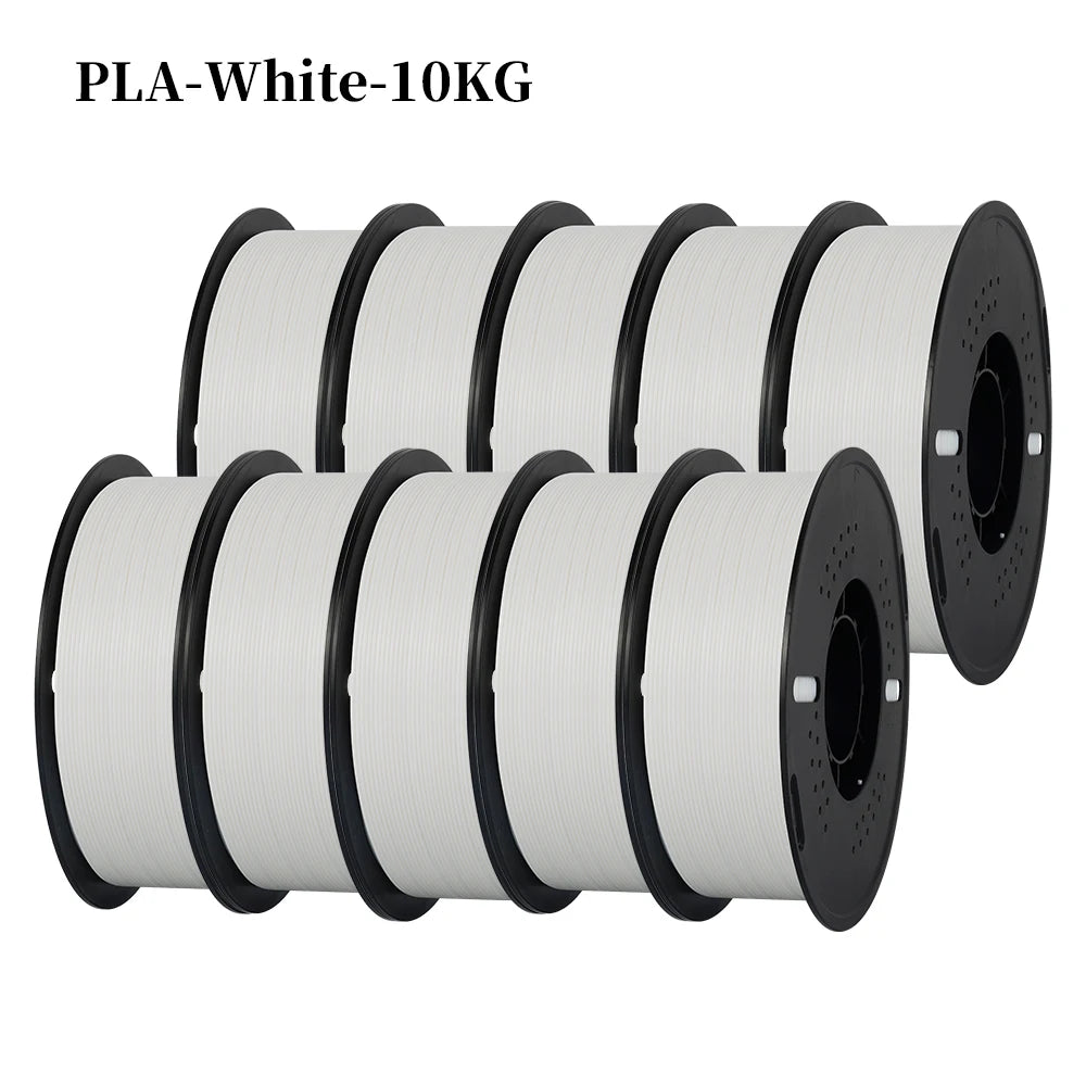 KINGROON 10KG/22LBS Multicolor PLA Filament 1KG/Roll 1.75mm For 3D Printer Material for 3D Printing 3D Printer Filament Free Shipping