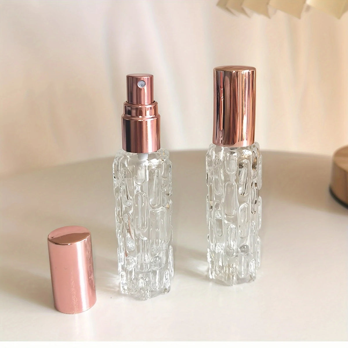 Perfume Spray Bottle Empty Glass Refillable Portable Travel Atomizer