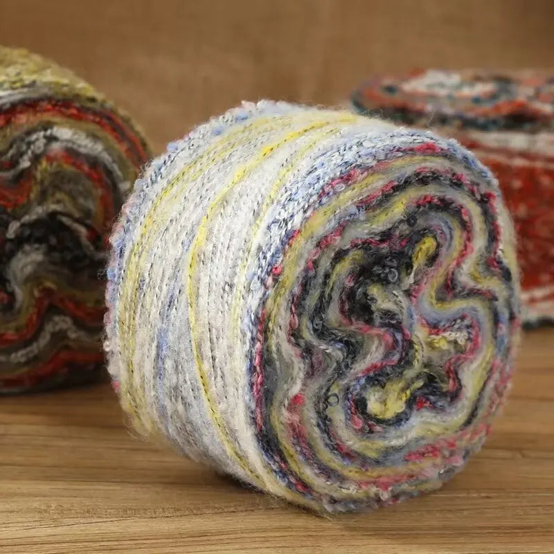 Yarn, Painterly Rainbow Gradient for Sweaters, Coats, Gloves & Scarves