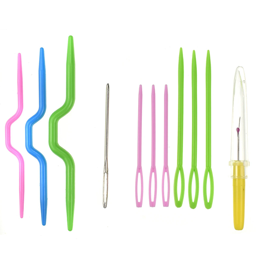 Needlecraft Tool Set, Yarn Needles & Stitch Markers for Handmade Projects