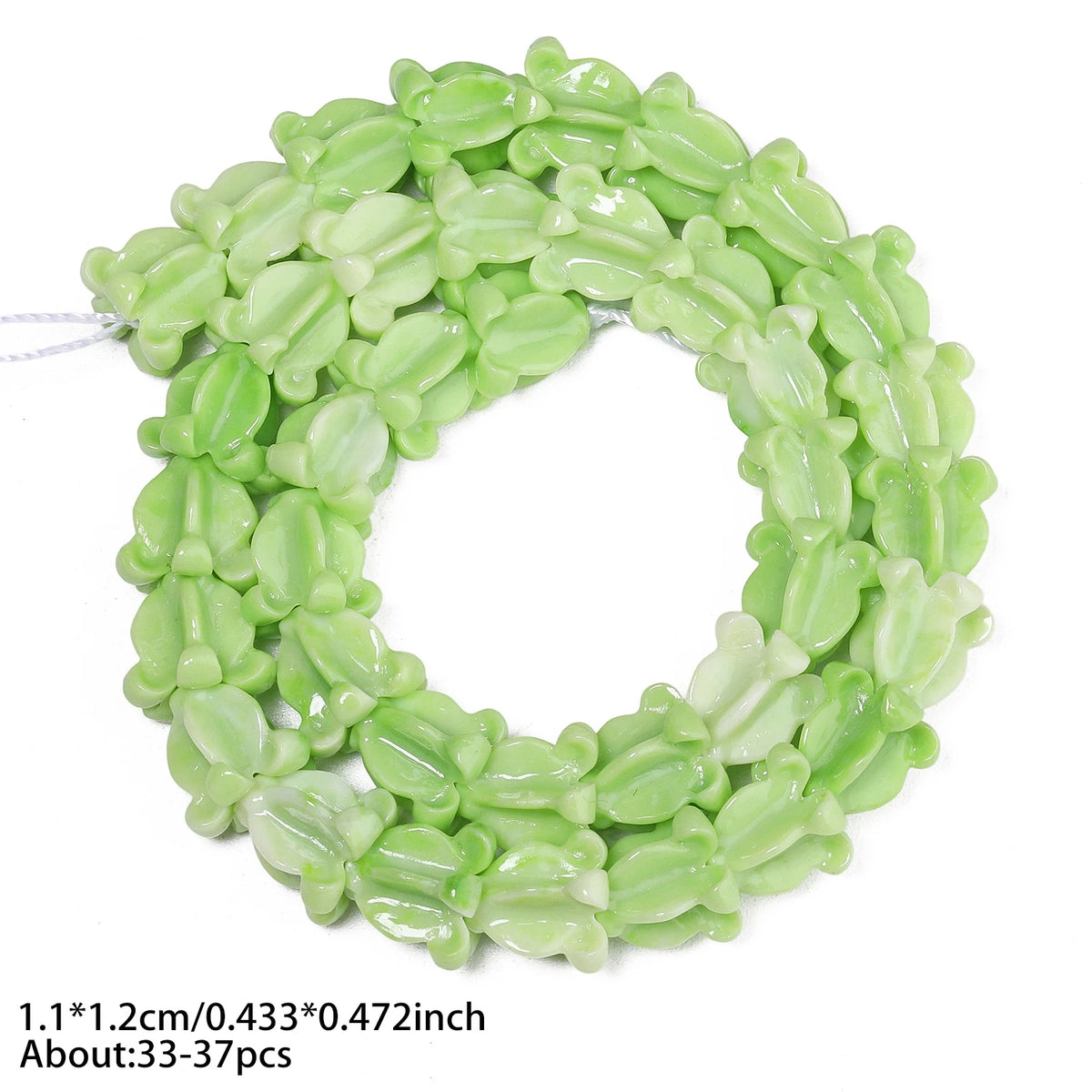 Shell Powder Beads Hawaiian Pikake Crown Flower for DIY Jewelry Making