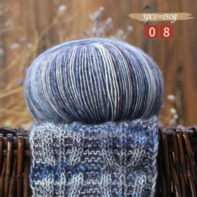 Yarn, Camouflage Colors for Hand Knitting Sweaters & Crochet Projects