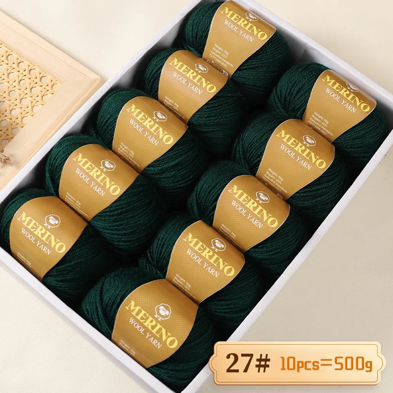 Yarn, Medium-Fine for Hand Knitting Sweaters, Scarves & Winter Hats