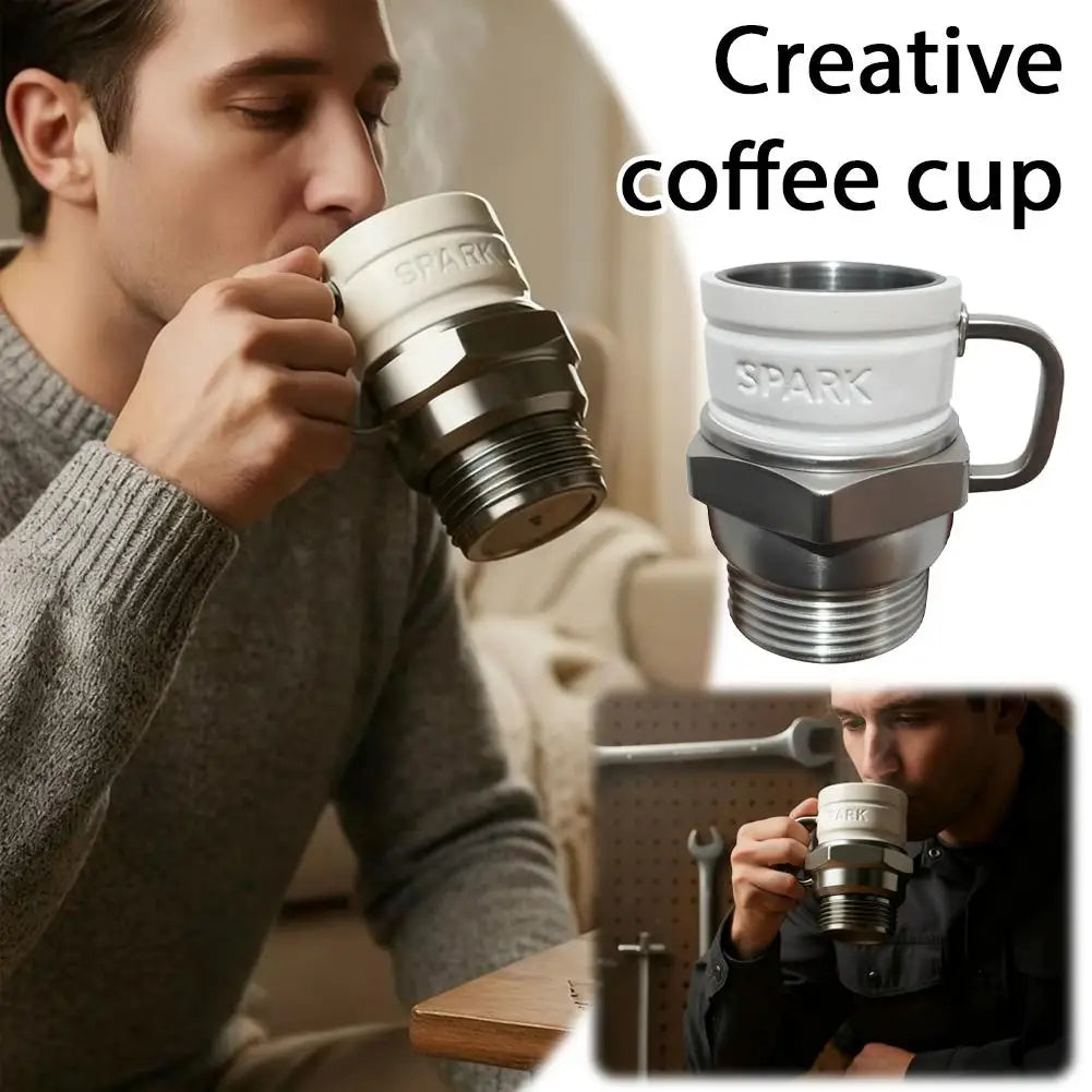 Novelty Spark Plug Mug Industrial Premium Quality Replacement Accessory
