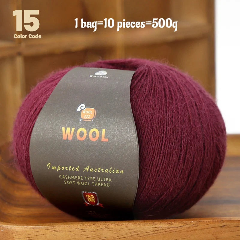 Yarn, Fine for Hand Knitting Sweaters, Scarves, Gloves & Winter Accessories