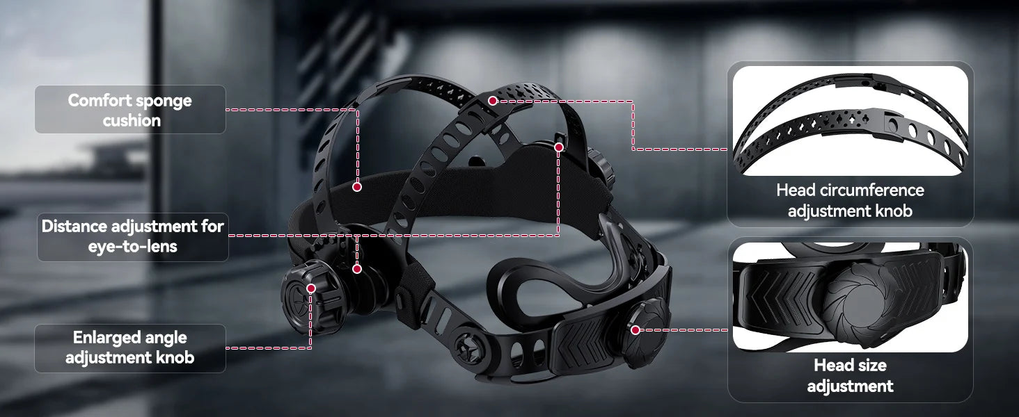 ARCCAPTAIN Welding Helmet Auto Darkening Premium Quality Replacement Accessory