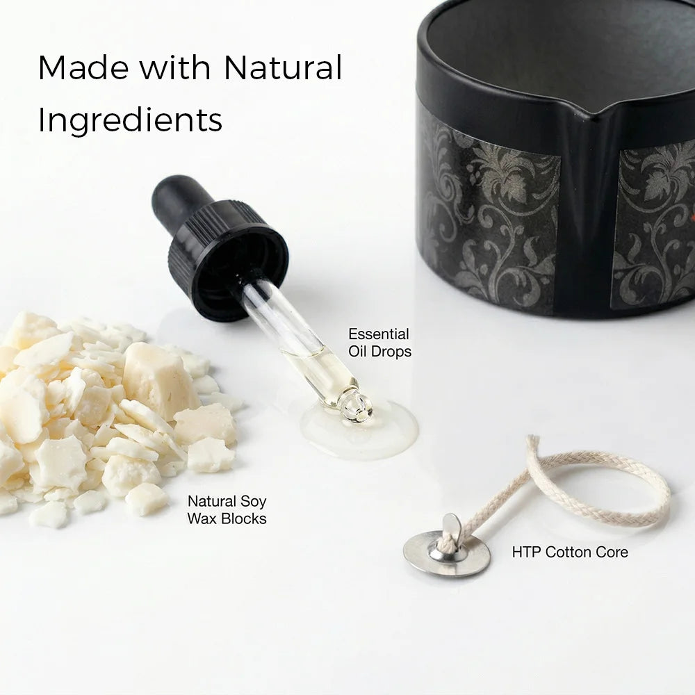 Massage Oil Candle Moisturizing Aromatherapy Candle Creative Anti-Scalding Iron Can Candle, A Perfect Gift For Family And Friend
