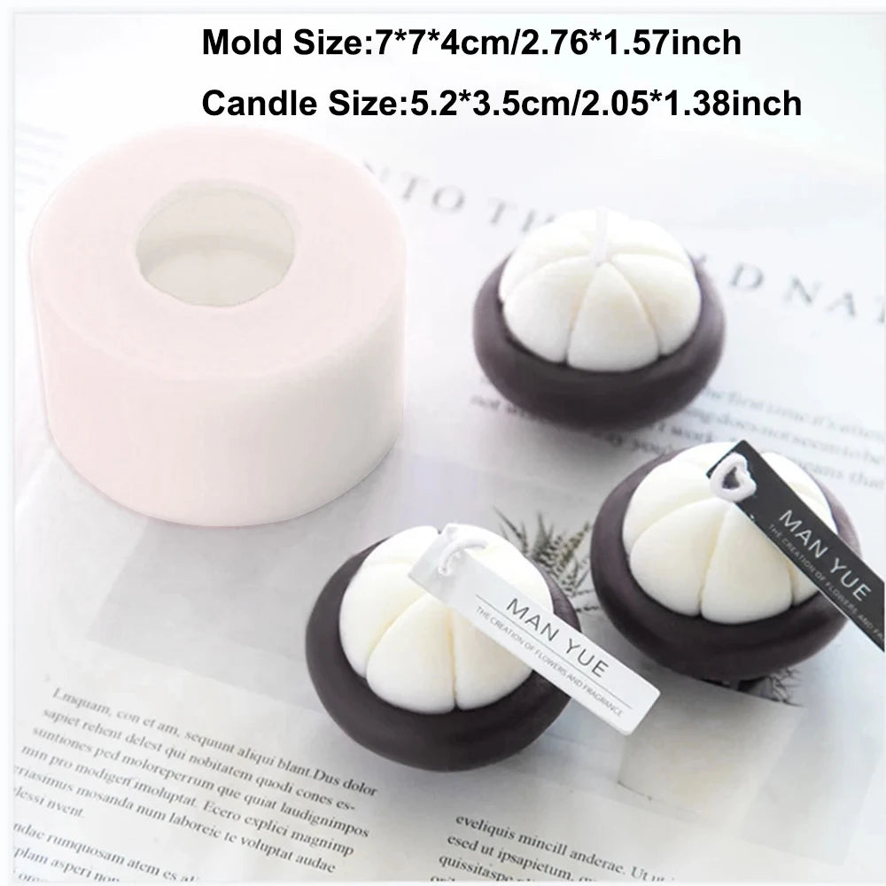 Fruit Candle Mold - Silicone 3D, 13 Designs