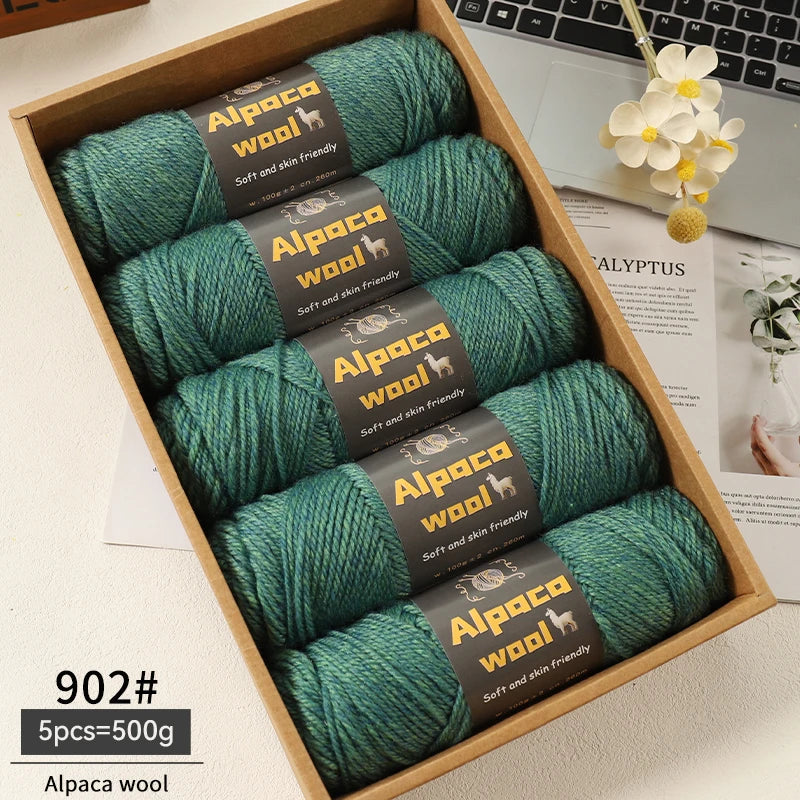Yarn, Chunky for Knitting Sweaters, Coats, Hats, Gloves & Leg Warmers