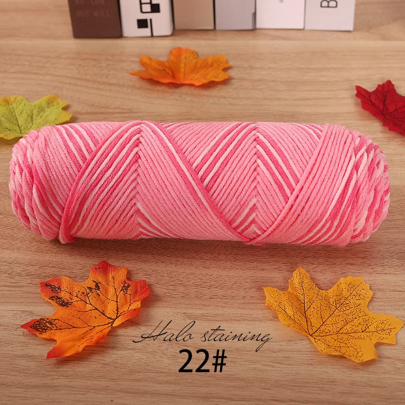 Yarn, Multicolor for Handmade Sweaters, Scarves, Blankets & Crochet Crafts