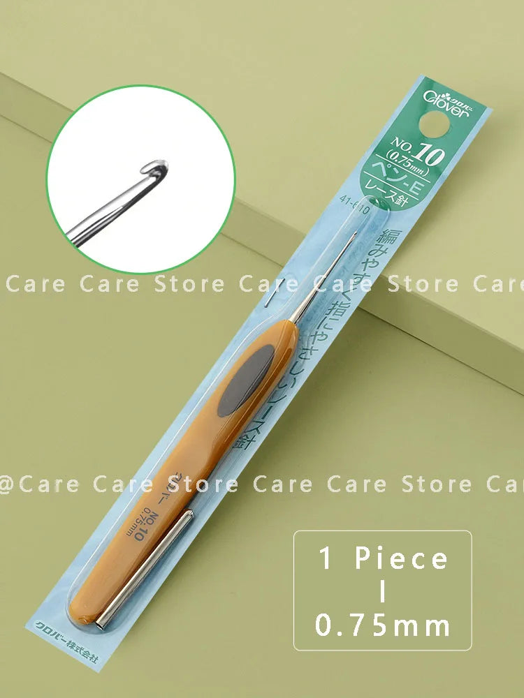 Crochet Hooks, Clover Amure for Handmade Yarn Crafts, Lace & Needlework