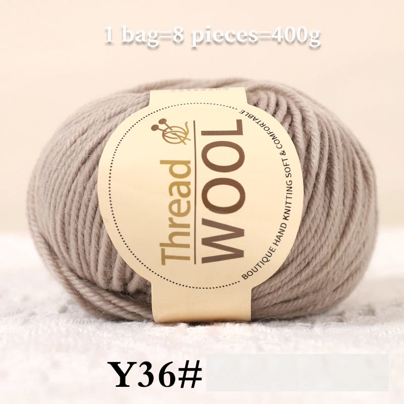 Yarn, Medium-Thick for Sweaters, Scarves, Gloves, Socks, Shawls & Coats
