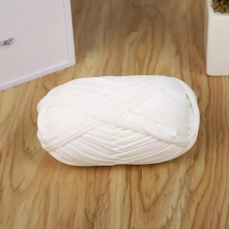 Yarn, Flat T-Shirt Style for Crochet Rugs, Bags, Slippers & Handmade Crafts