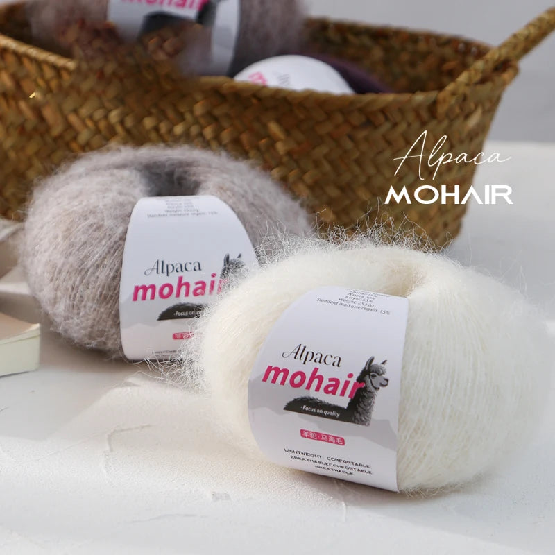 Yarn, Long-Pile Texture for Knitting Gloves, Hair Ties & Creative Crafts