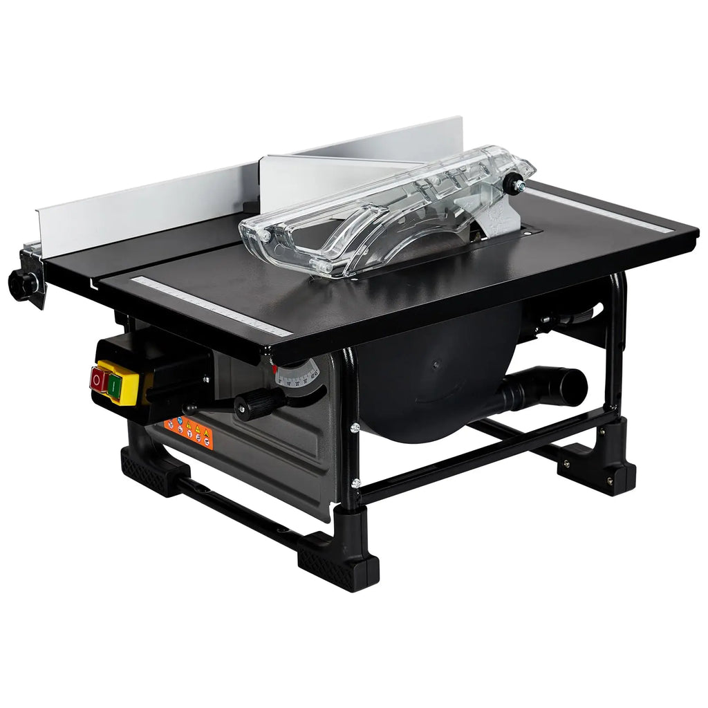 Table saw on a white background