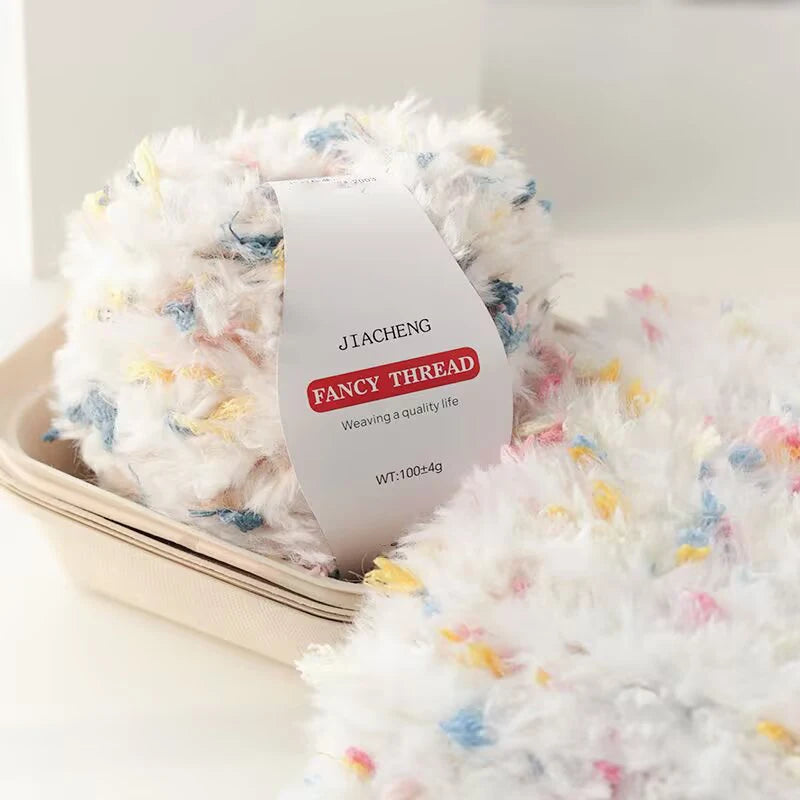 Yarn, Wide Faux Fur Texture for Knitting Coats, Scarves & Accessories