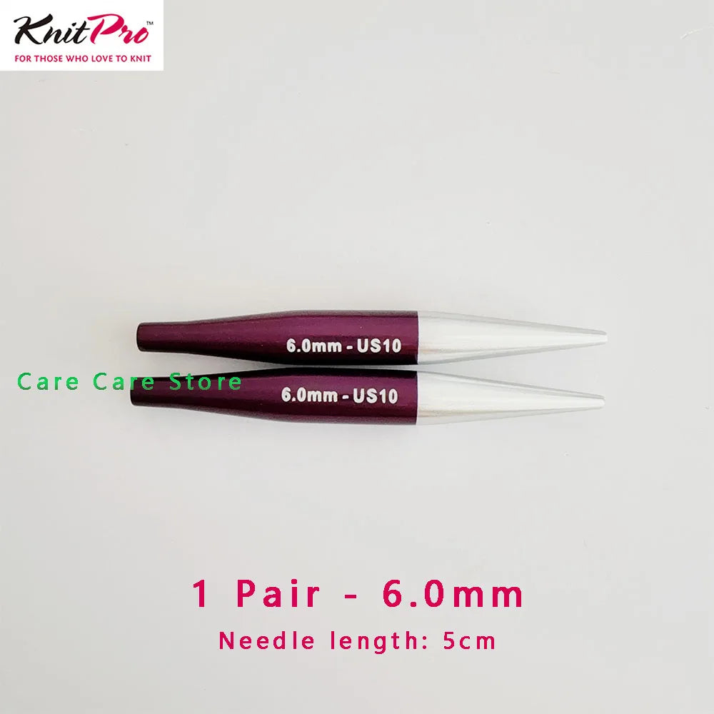 Knitting Needle Tips, KnitPro Zing for Sleeve, Collar & Circular Knitting