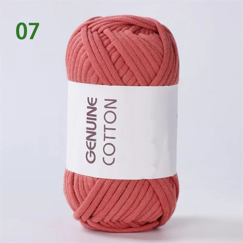 Yarn, Hollow Cord for Crochet Shoes, Scarves, Bags, Hats & Blanket Crafts