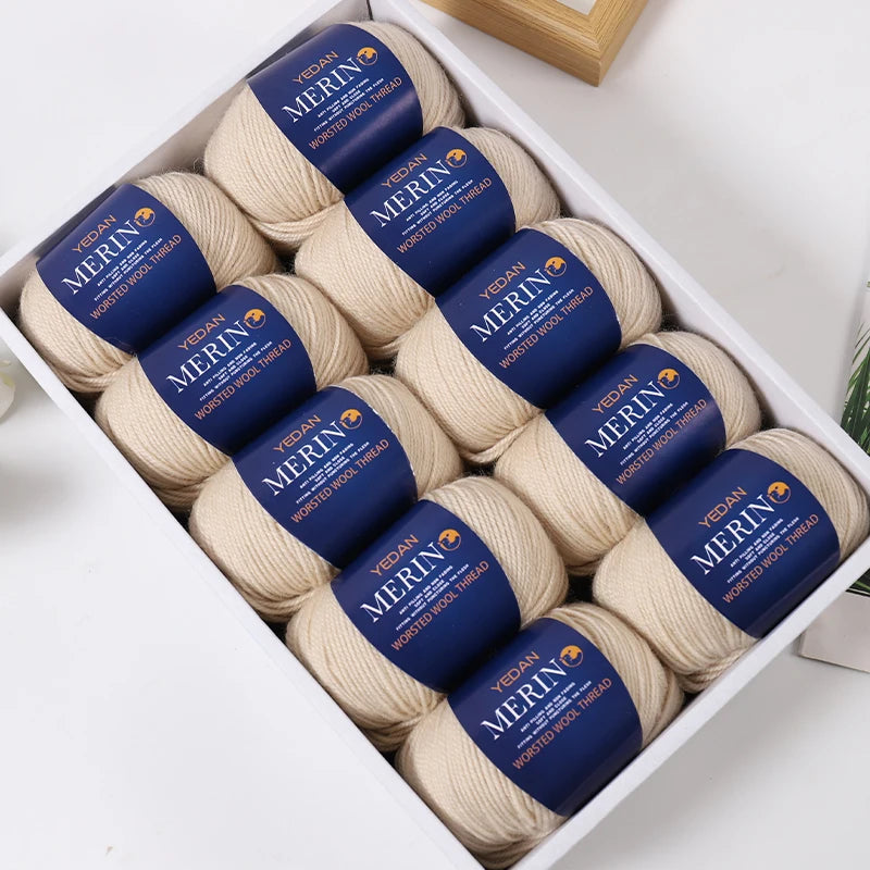 Yarn, Fine for Hand Knitting Sweaters, Scarves, Hats & Winter Accessories