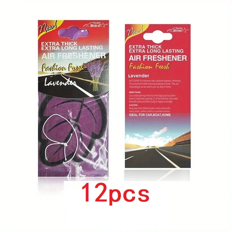 3-60pcs Car Air Freshener Natural Premium Quality Replacement Accessory