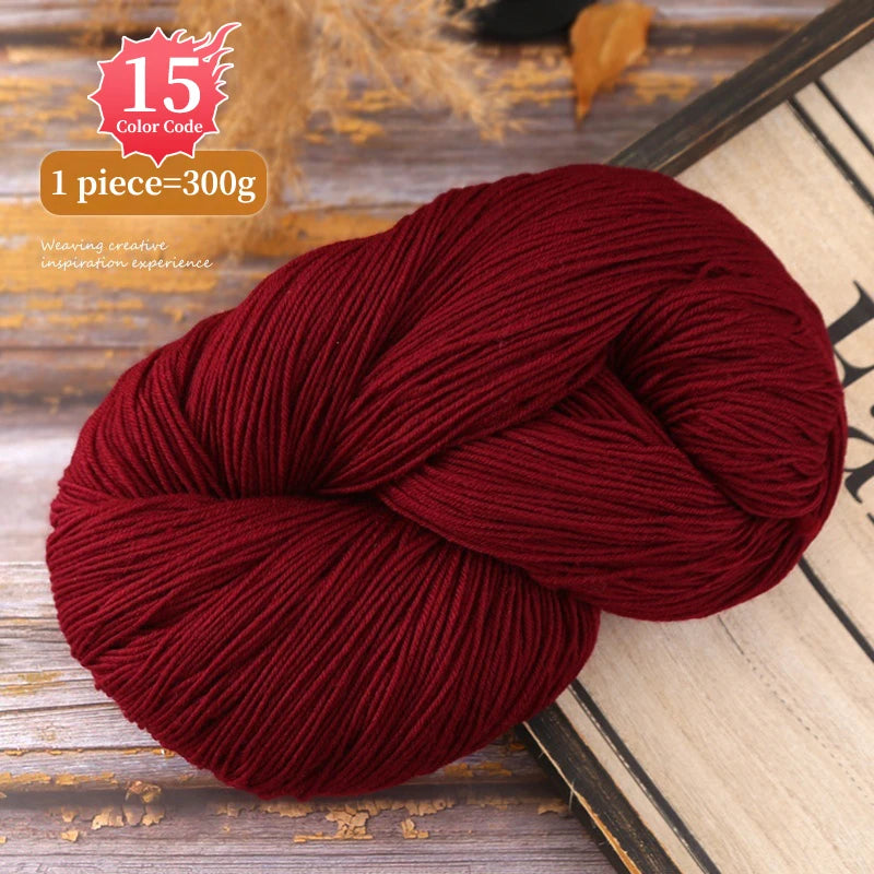 Yarn for Knitting Sweaters, Scarves, Gloves, Hats & Handmade Accessories