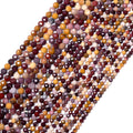 Stone Beads Tiny Faceted Mookaite Jasper-Style Small Spacer Bracelet Craft Beads