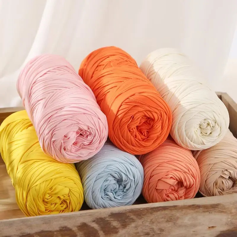 Yarn, Fabric Strip for Handmade Bags, Slippers, Hats & Storage Baskets