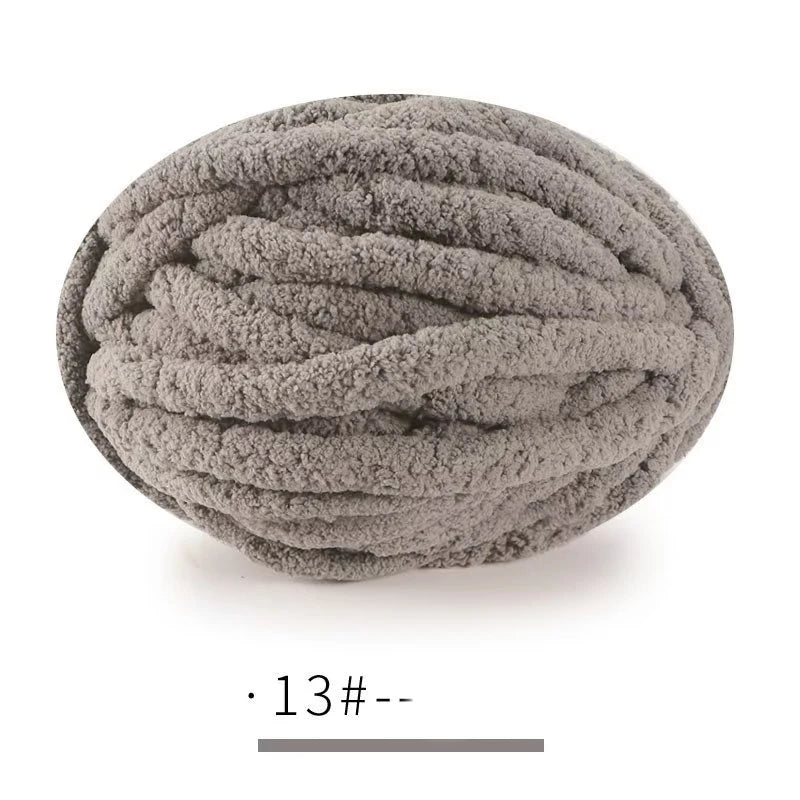 Yarn, Extra-Thick Chenille for Blankets, Cushions, Pet Beds & Cozy Crafts