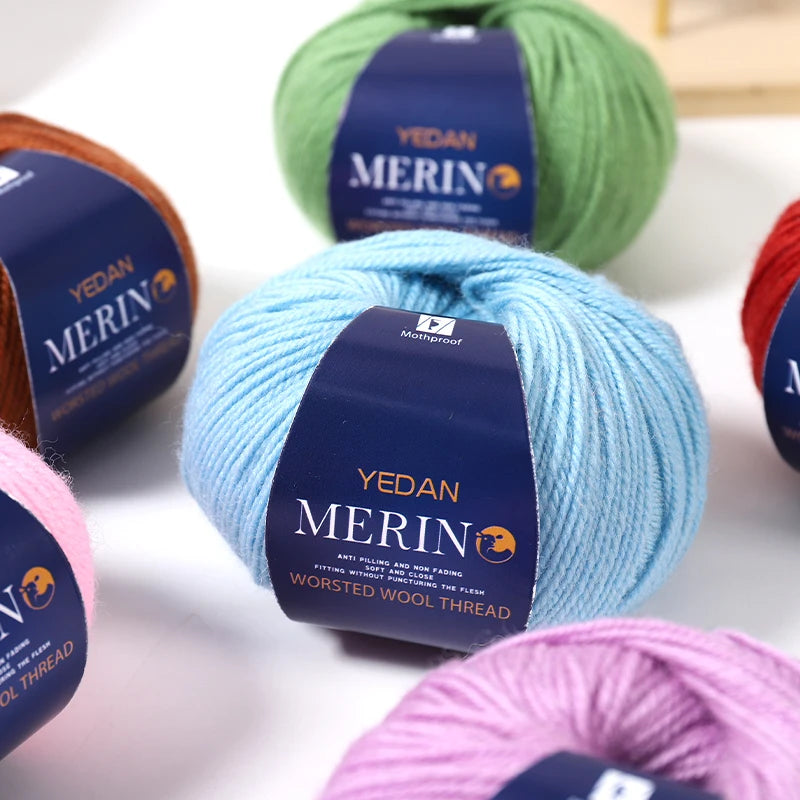 Yarn, Fine for Hand Knitting Sweaters, Scarves, Hats & Winter Accessories