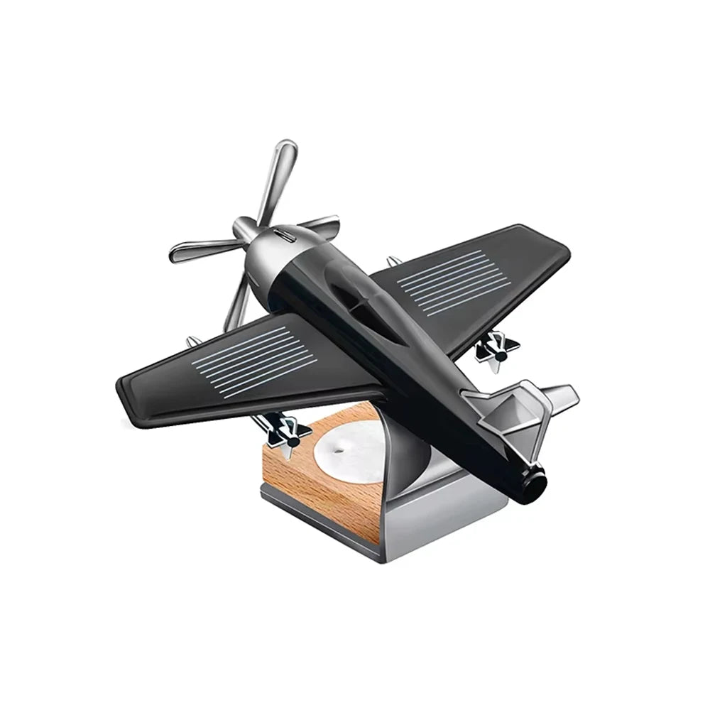 Car interior accessories solar airplane Car Dashboard Ornament Decoration