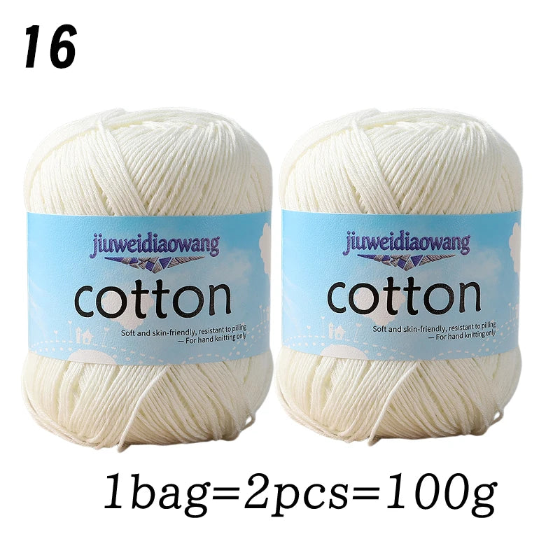 Yarn, Solid Color for Knitting Sweaters, Cushions, Blankets & Craft Projects