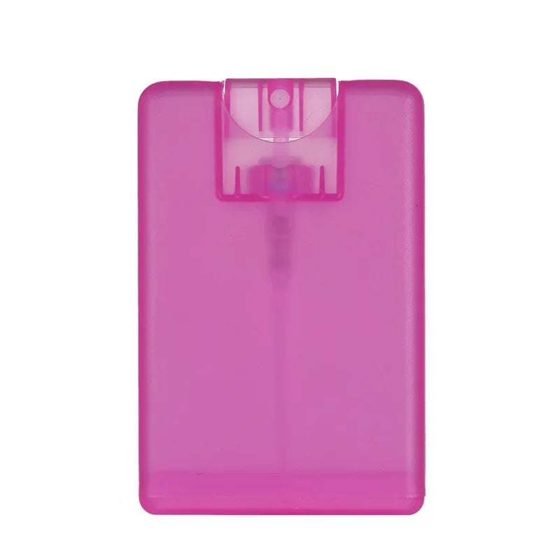 Perfume Spray Bottle Empty Refillable Flat Card Travel Atomizer
