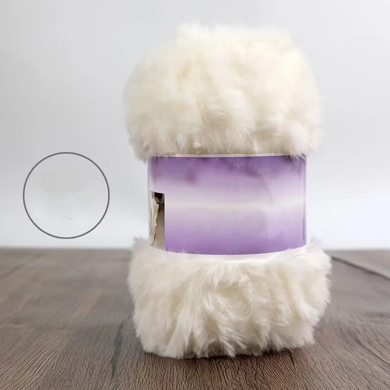 Yarn, Faux Fur for Handmade Slippers, Sweaters, Scarves & Winter Hats