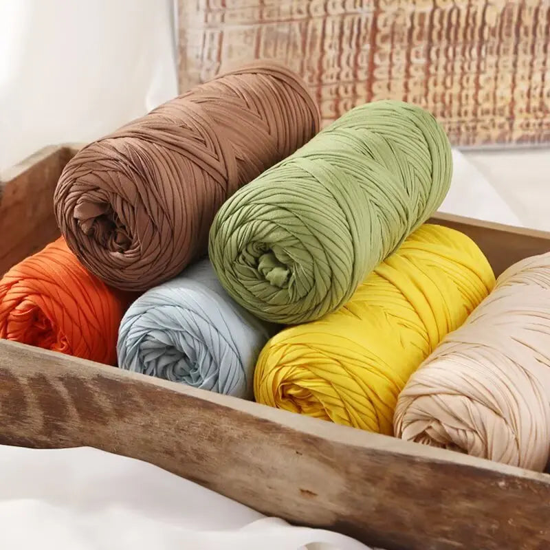 Yarn, Fabric Strip for Handmade Bags, Slippers, Hats & Storage Baskets