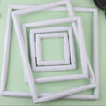 Embroidery Frame, Assemble-Your-Own Plastic for Punch Needle & Cross-Stitch