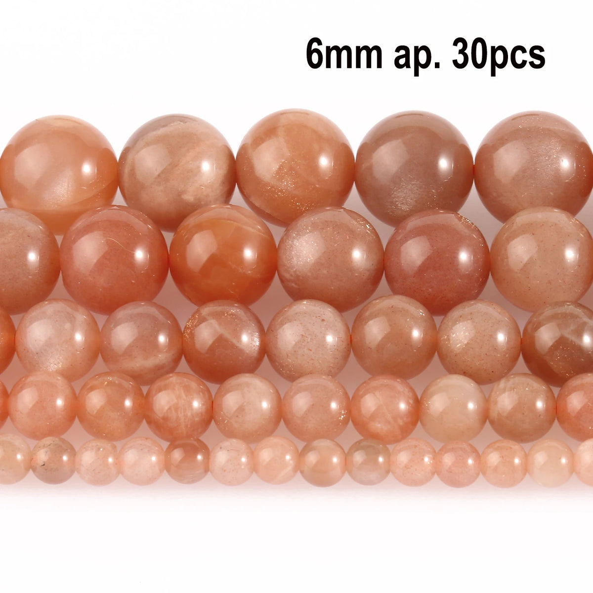 Stone Beads Nude Sunstone-Style Faceted Irregular for DIY Jewelry Making