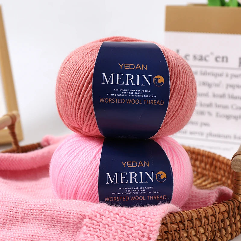 Yarn, Fine for Hand Knitting Sweaters, Scarves, Hats & Winter Accessories